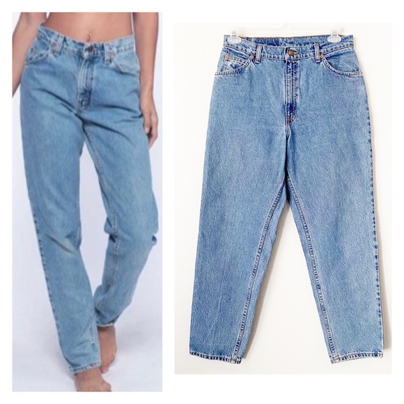 Levi's Denim - Vintage levis 950 orange tab high rise relaxed fit mom jeans made in USA